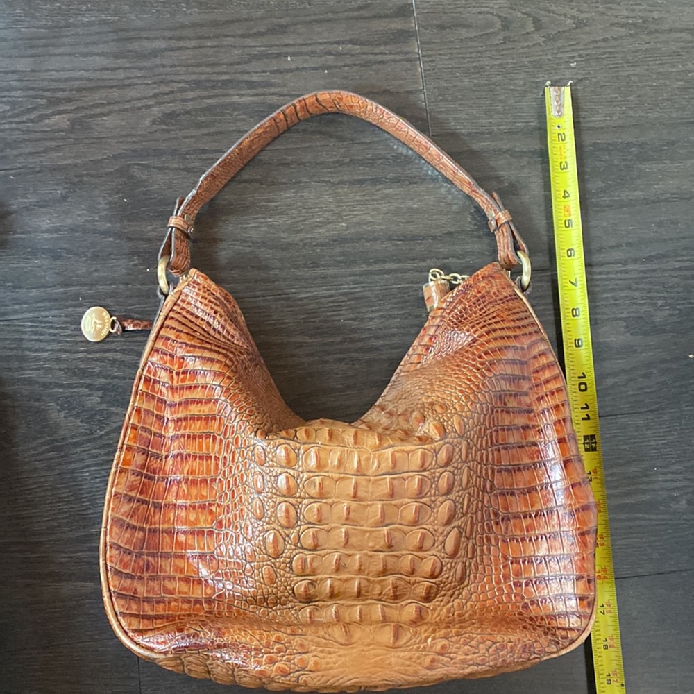 Brahmin Pecan Brown Hobo Purse